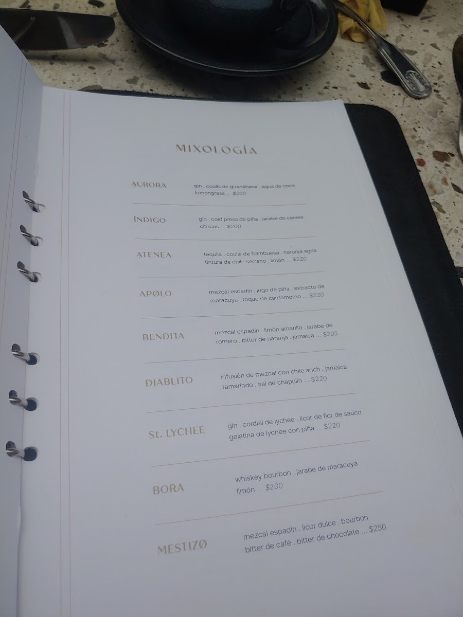 Embajadora Menu - Image 2