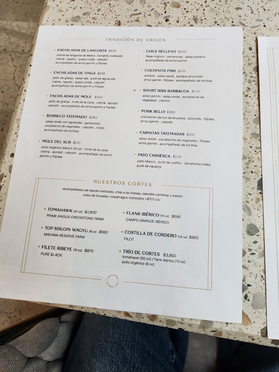 Embajadora Menu - Image 3